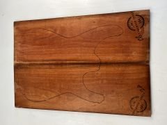 Eucalyptus Electric Bass Guitar Top Wood #02