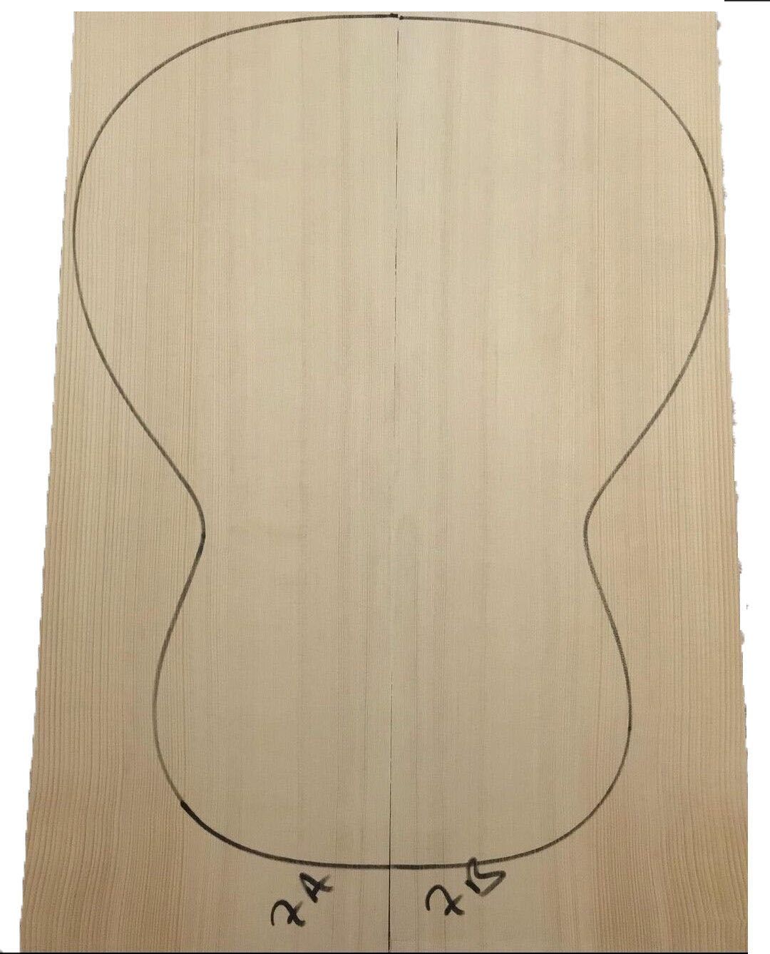 3A Grade European Spruce Acoustic Guitar Top Woods