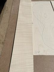 Curly Maple Acoustic / Classical Guitar Back And Sides #10