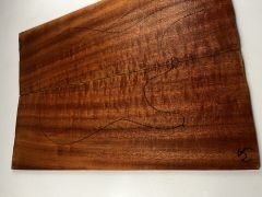 AA Grade Quilted Pommele Sapele Electric Guitar Drop Top set Bookmatch #3