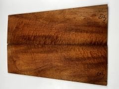 AA Grade Quilted Pommele Sapele Electric Guitar Drop Top set Bookmatch #4