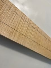 Master Grade Flame Maple Electric Bass Guitar Neck Blank #4