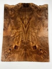 Burl Walnut Drop Top Luthier Guitar Figured Wood Bookmatched Set No:11