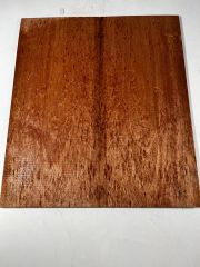 Birdseye Sapele Electric Guitar Drop Top set Bookmatch #2