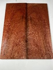 Curly Figured Sapele Electric Guitar Drop Top set Bookmatch #2