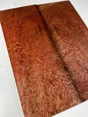 Curly Figured Sapele Electric Guitar Drop Top set Bookmatch #2