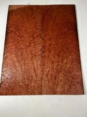 Curly Figured Sapele Electric Guitar Drop Top set Bookmatch #3