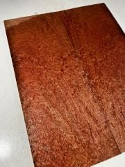 Curly Figured Sapele Electric Guitar Drop Top set Bookmatch #3