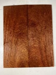 Curly Figured Sapele Electric Guitar Drop Top set Bookmatch #5