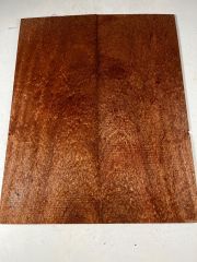 Curly Figured Sapele Electric Guitar Drop Top set Bookmatch #5
