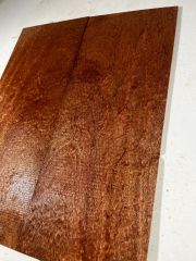 Curly Figured Sapele Electric Guitar Drop Top set Bookmatch #5