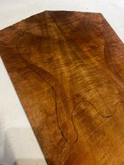 Turkish Walnut Drop Top Luthier Guitar Figured Wood Bookmatched Set No:16