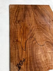 Turkish Walnut Drop Top Luthier Guitar Figured Wood Bookmatched Set No:30