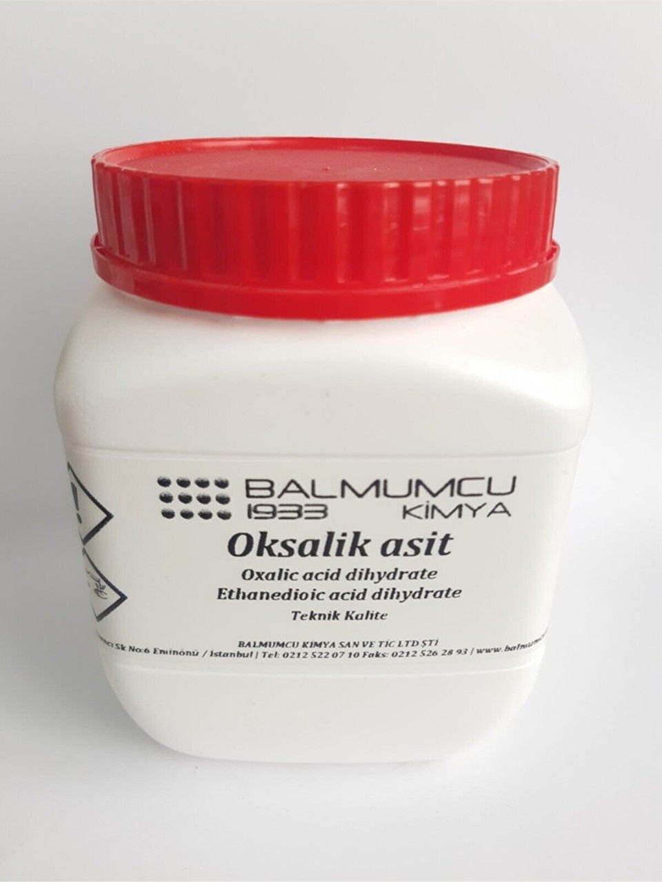 Oksalik Asit ( Oxalic Acid Dihydrate ) 1kg Teknik Kalite