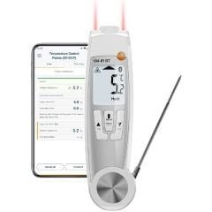 Testo 104 IR BT Akıllı Lazerli ve Problu Gıda Termometresi