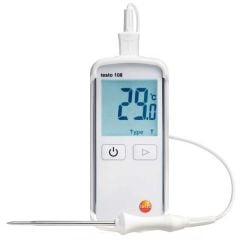 Testo 108 Hassas Kablolu Problu Gıda Termometresi