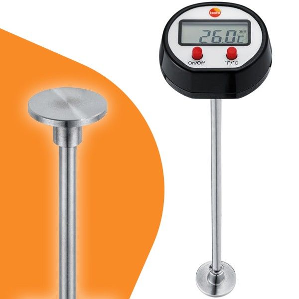 Testo 0560 1109 Mini Yüzey Termometresi Geniş Düz Uç