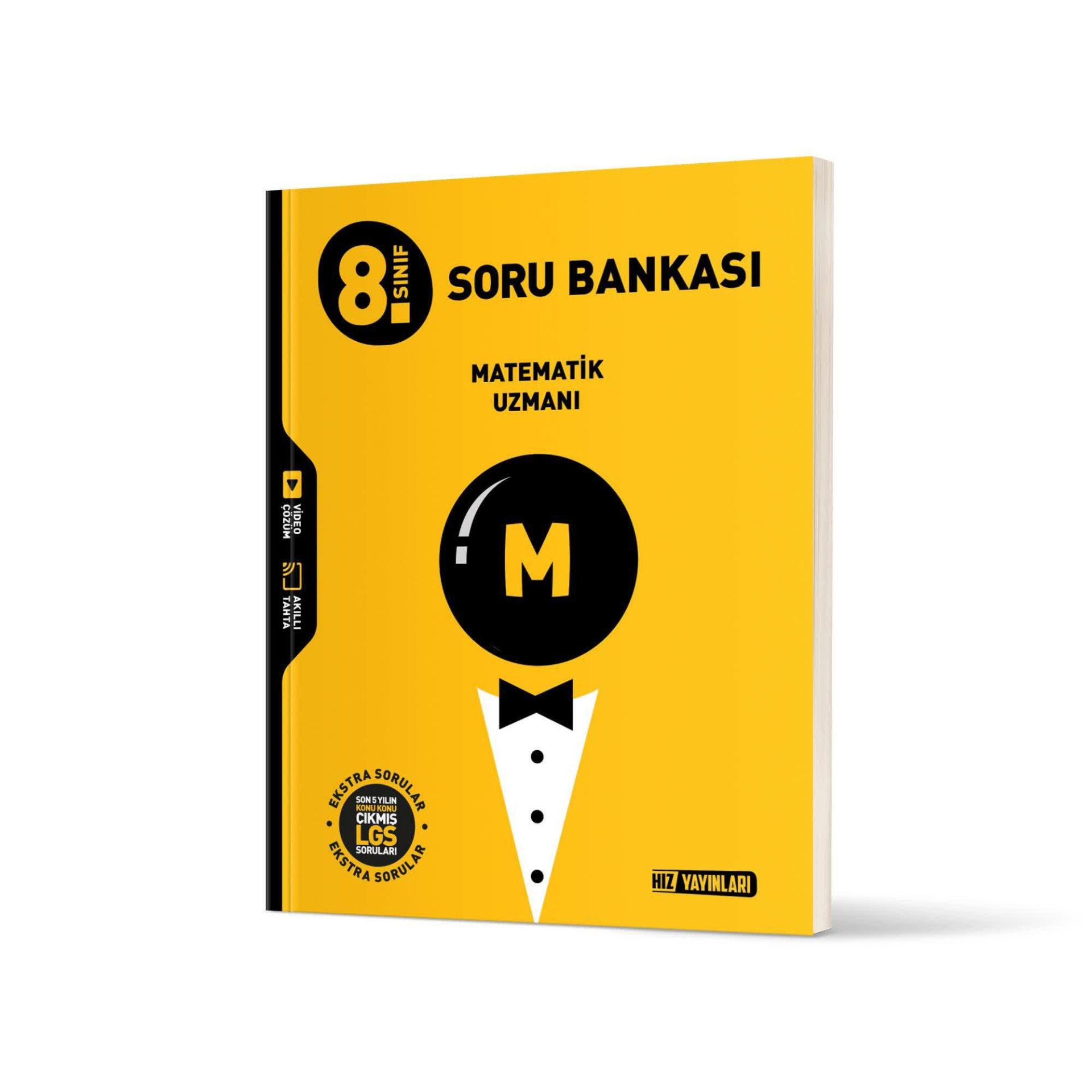 Hız 8. Sınıf Matematik Uzmanı Soru Bankası 2025