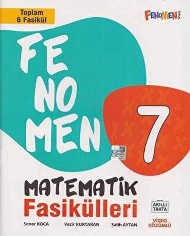 Gama 7. Sınıf Matematik Fenomen Fasikül Seti (1-2-3-4-5-6)