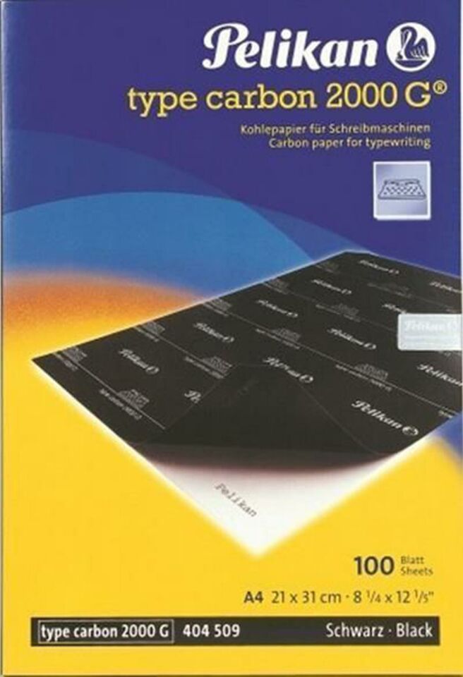 Pelikan 2000G Karbon Kağıdı Siyah (1 Adet)