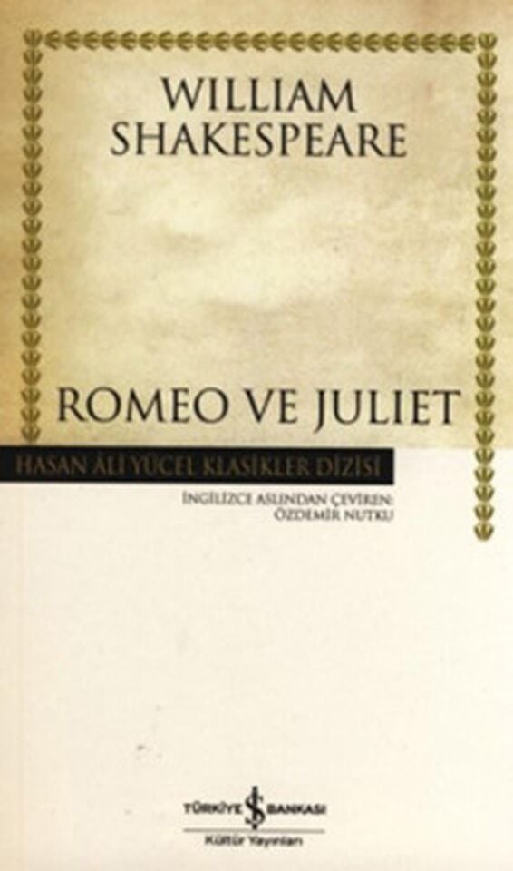 Romeo Ve Juliet Hasan Ali Yücel Klasikler