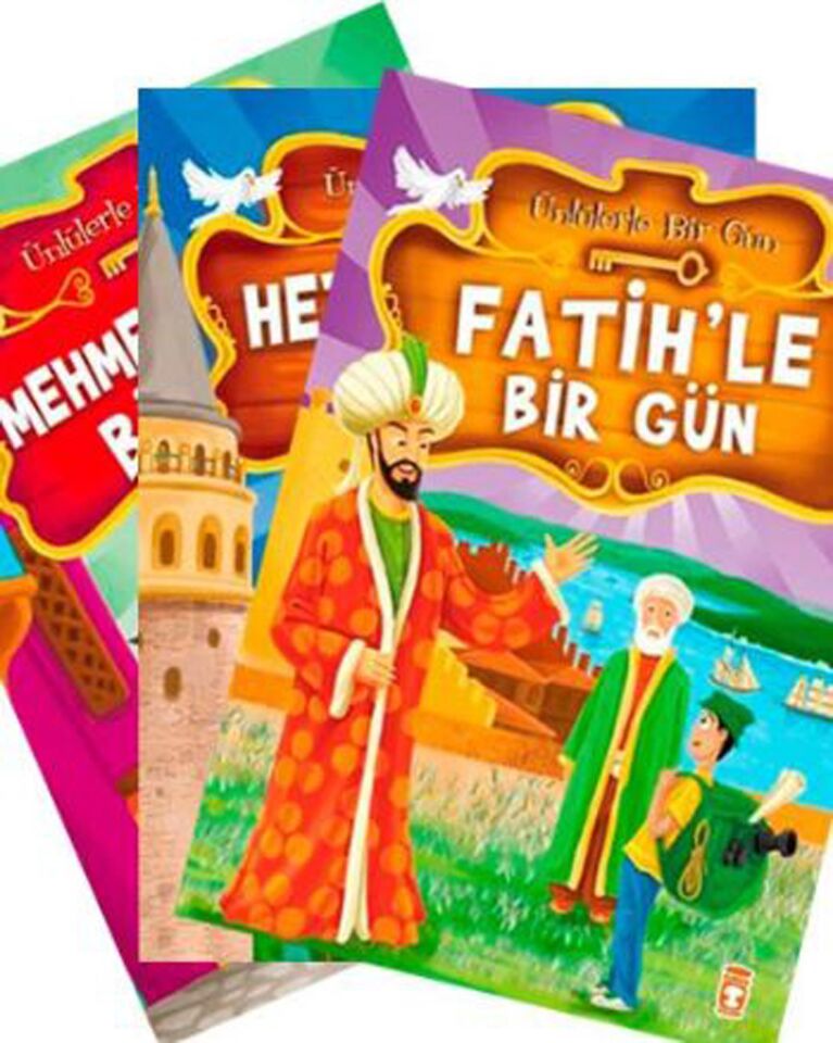 Ünlülerle Bir Gün 10 Kitap Takım