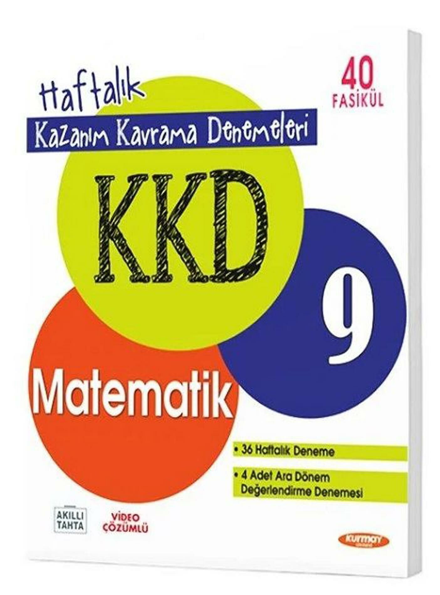 Kurmay KKD 9.Sınıf Matematik 40 Fasikül