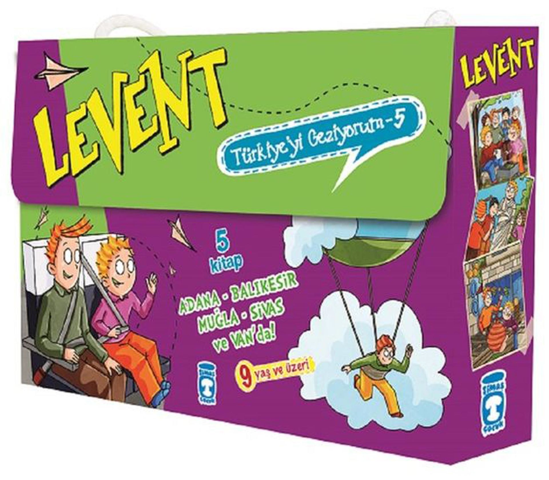 Levent Türkiye'Yi Geziyorum 5. Set (5 Kitap)