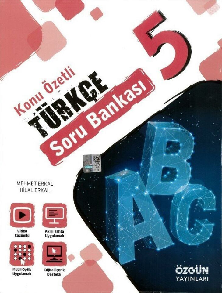 Özgün 5.Sınıf Türkçe Konu Özetli Soru Bankası Yeni