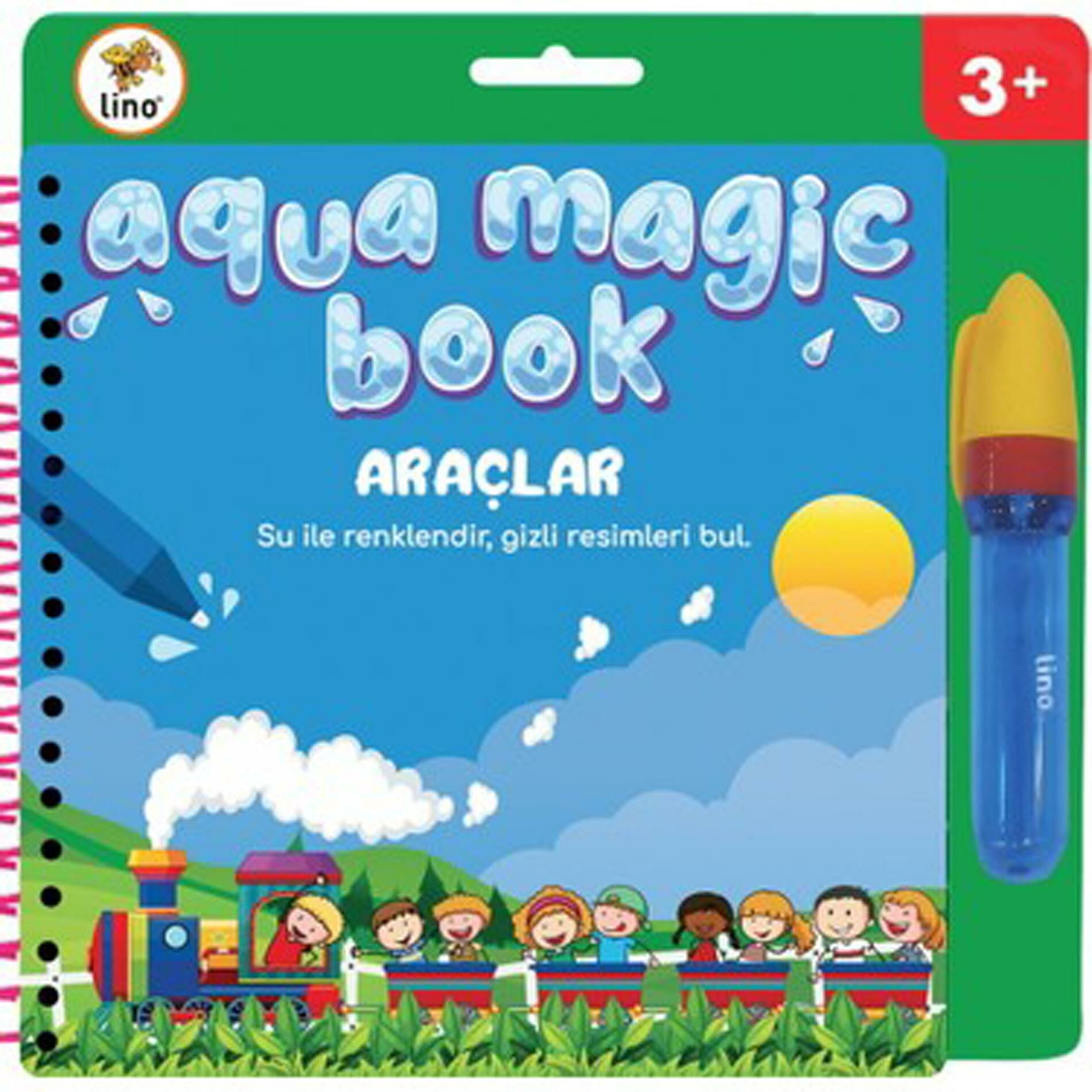 Lino TFL-1006 Aqua Magic Book Araçlar Sihirli Boyama Kitabı
