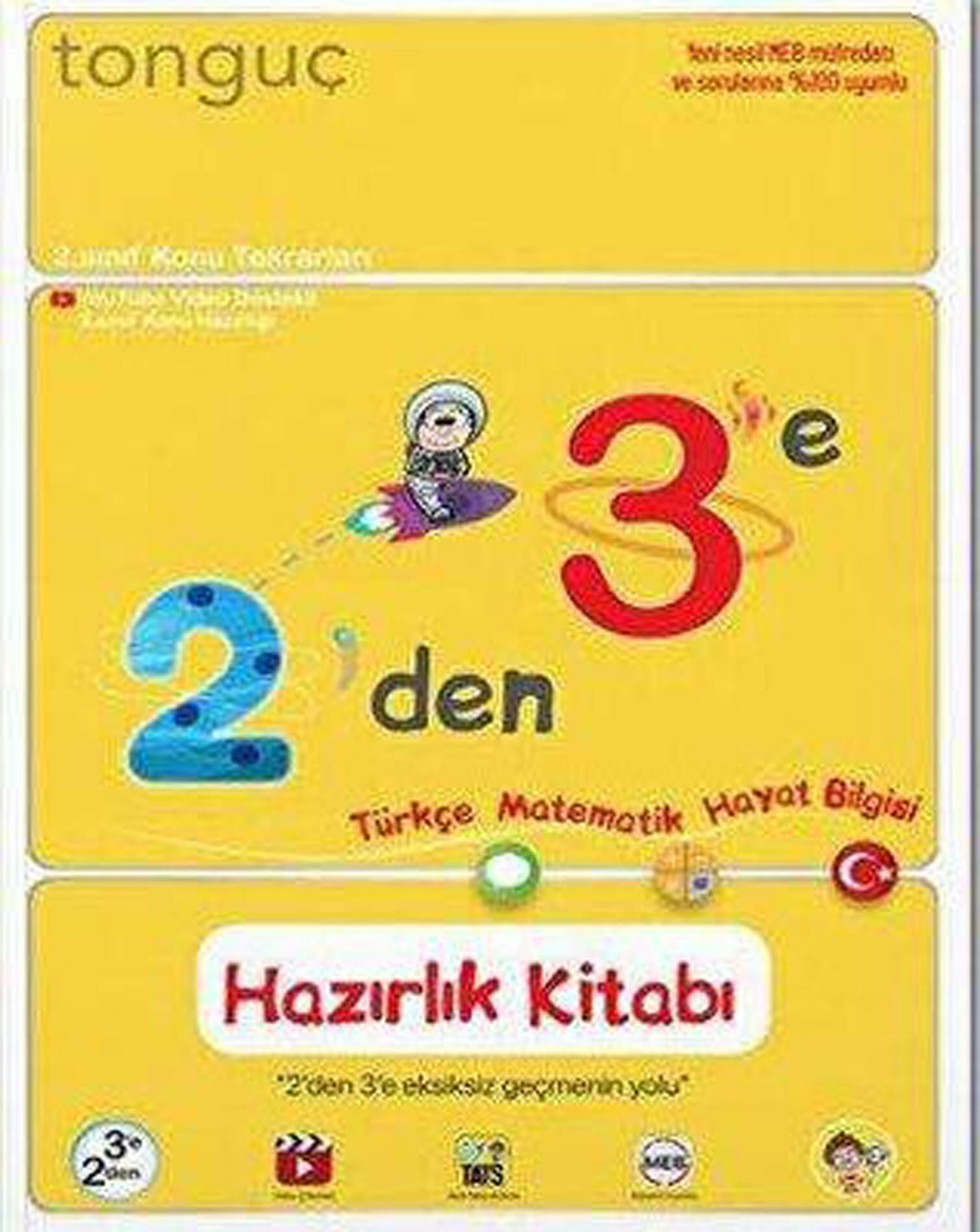 Tonguç 2`den 3`e Hazırlık Kitabı