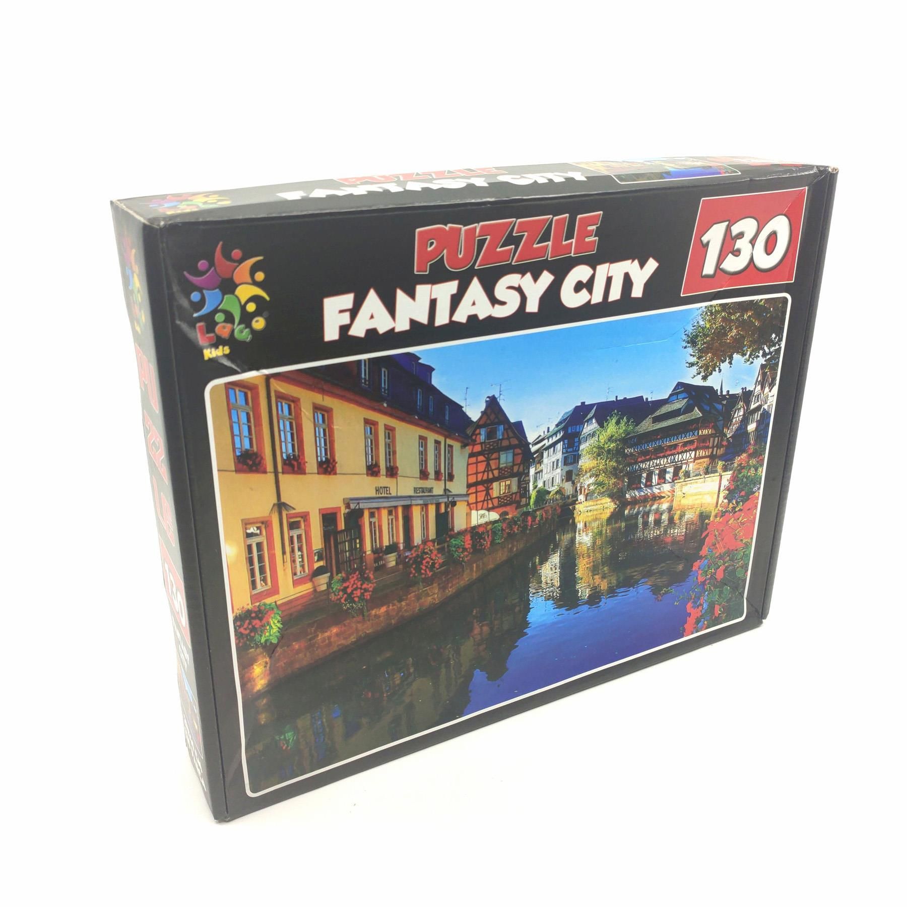Laco Puzzle Fantasy Cıty 130lu (1 adet)