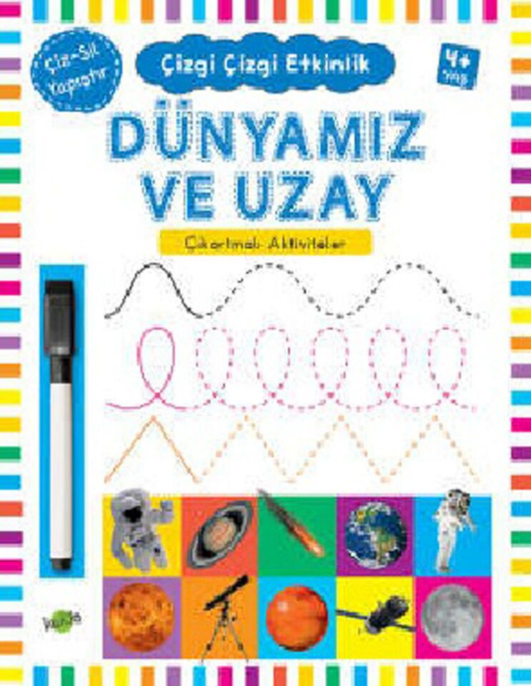 Çizgi Çizgi Etkinlik Dünyamız Ve Uzay 4+ Yaş