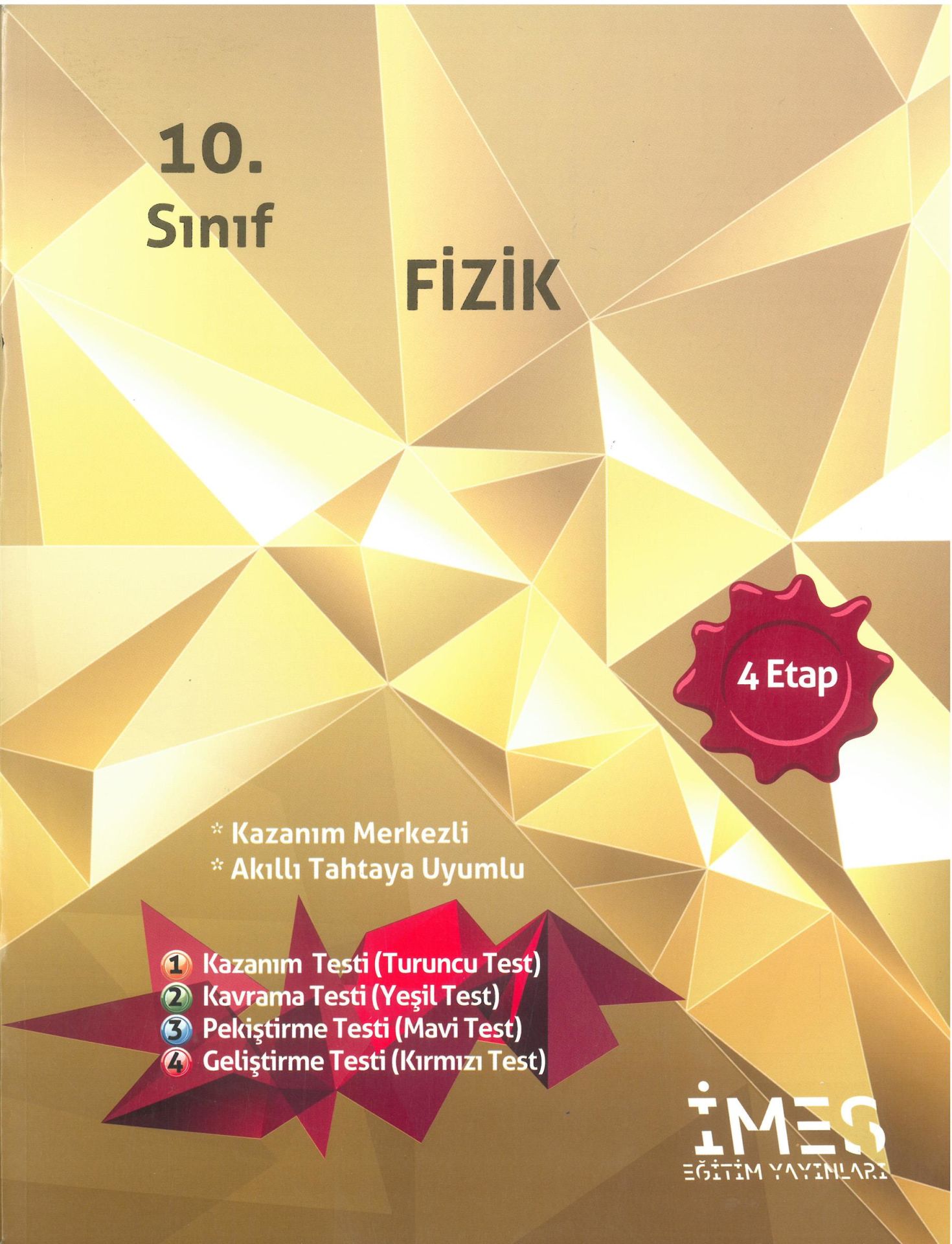 İmes 10.Sınıf 4 Etap Fizik Soru Bankası