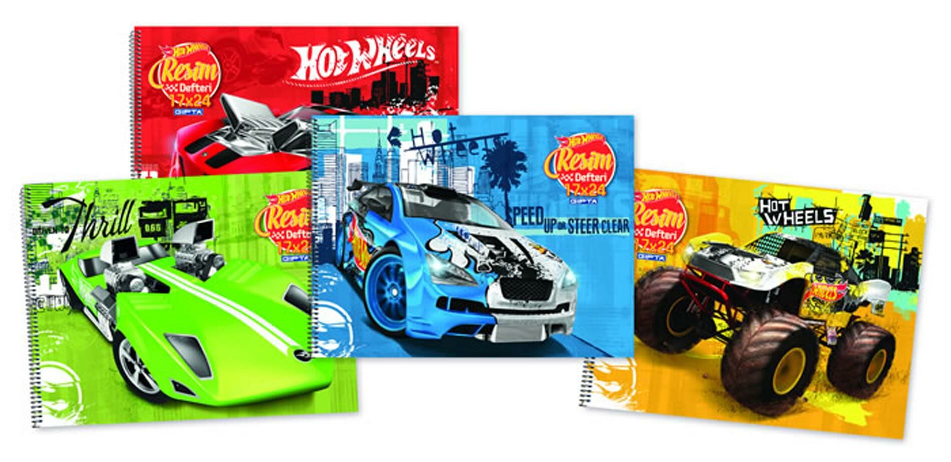 Gıpta Hot Wheels Resim Defteri 17*24 15Yp 5436 (1 Adet)