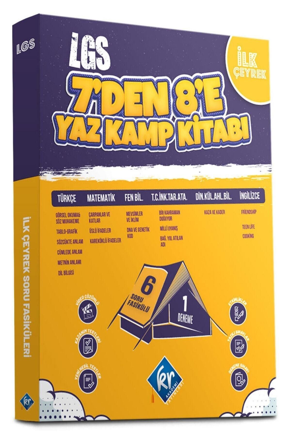 KR Akademi LGS Tüm Dersler 7 den 8 e Yaz Kamp Kitabı