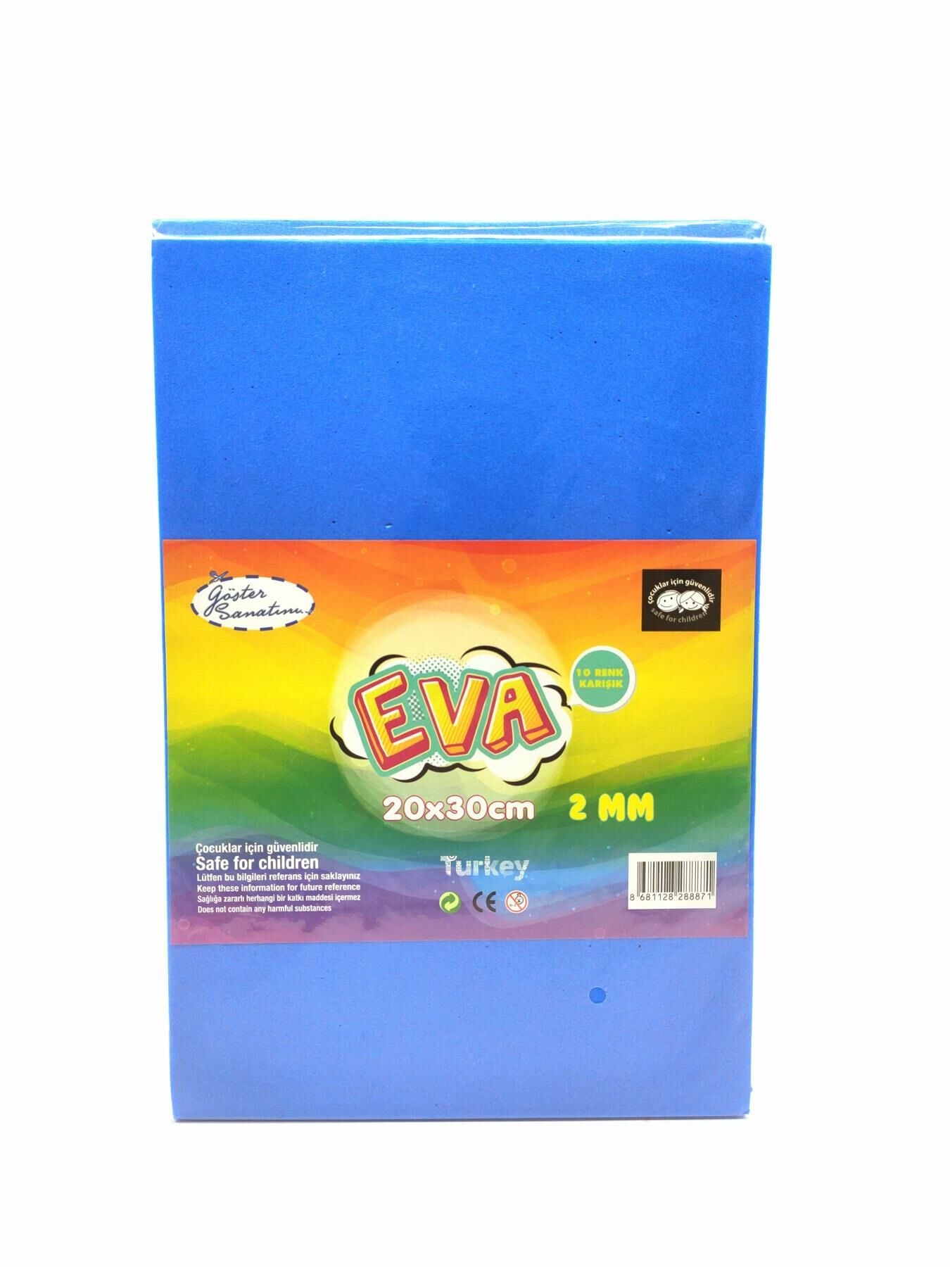 Misyon A4 Eva Mavi 10Lu (1 Paket)