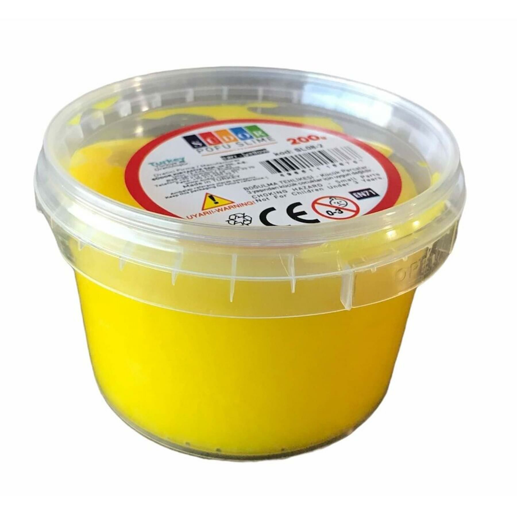 Südor Pofu Slime Sarı 200gr Sl08-2 (1 adet)