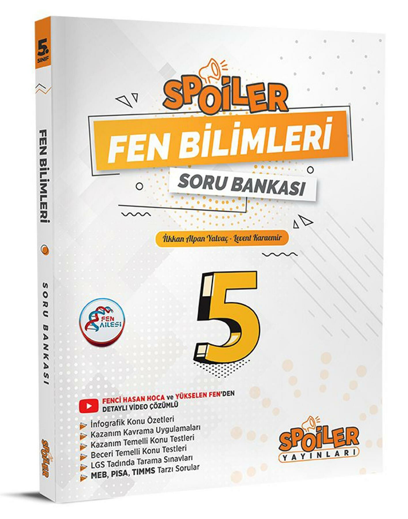 Spoiler 5.Sınıf Spoiler Fen Bilimleri Soru Bankası