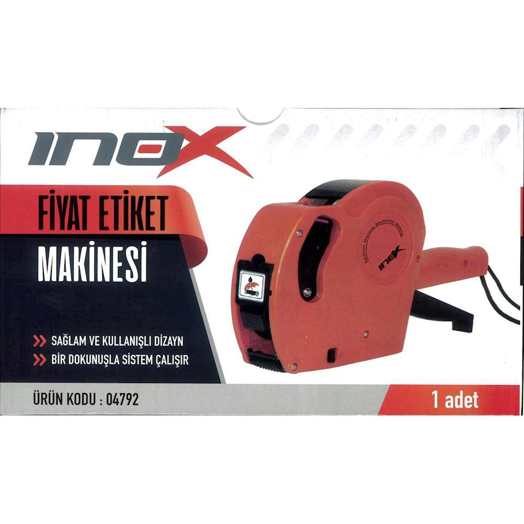 Inox Etiket Makinesi 04792