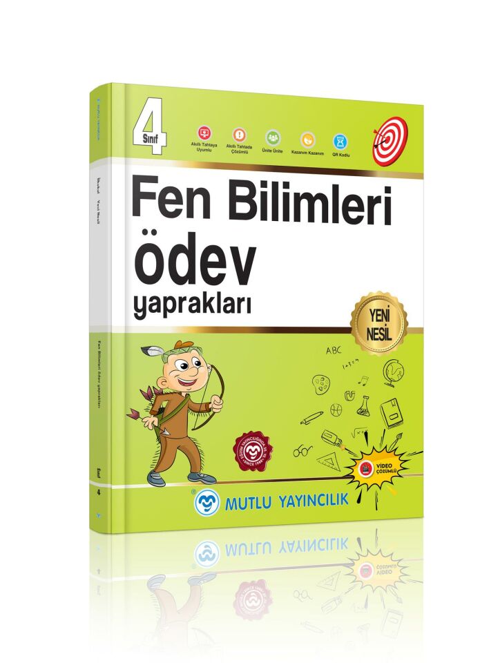 Mutlu 4.Sınıf Fen Bilimleri Ödev Yaprakları