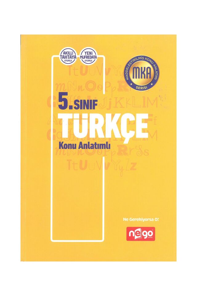 Nego  5.Sınıf Türkçe Konu Anlatımlı