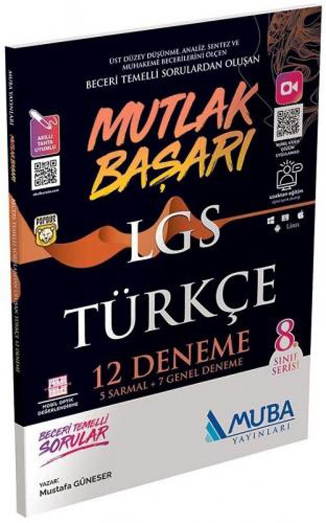 Muba Lgs Mutlak Başarı Türkçe 12li Deneme