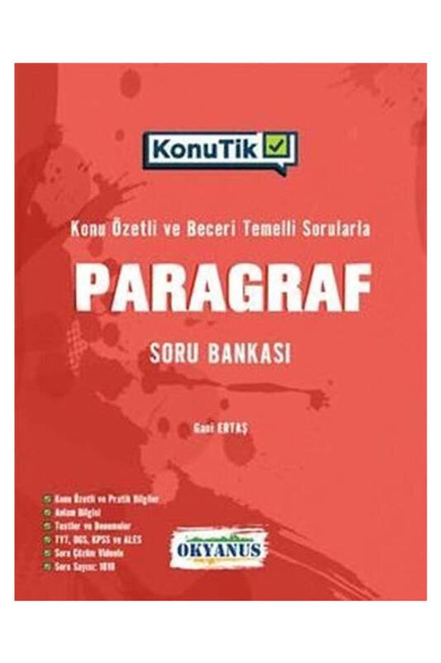 Okyanus YKS KonuTik Paragraf Soru Bankası