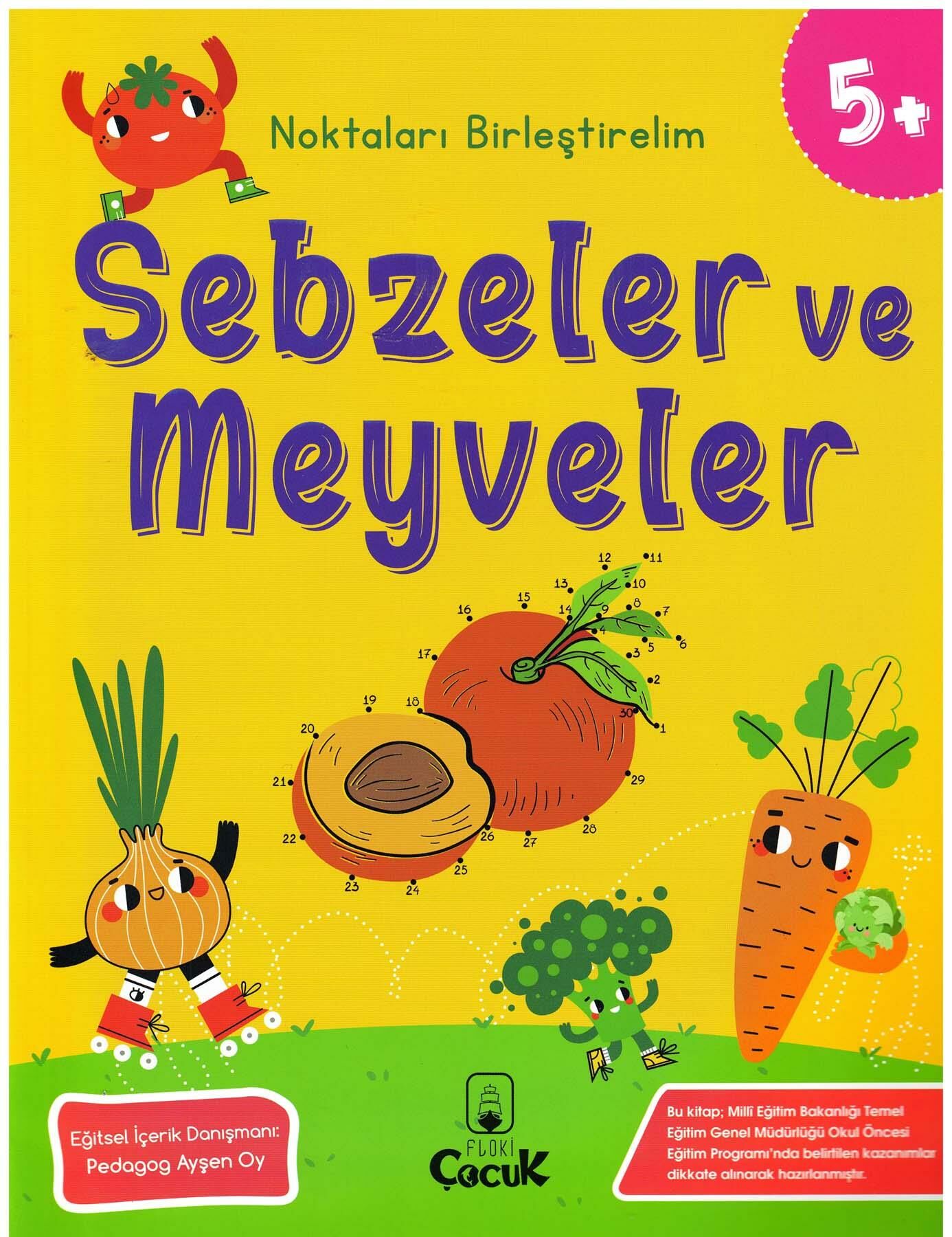 Noktaları Birleştirelim - Sebzeler ve Meyveler