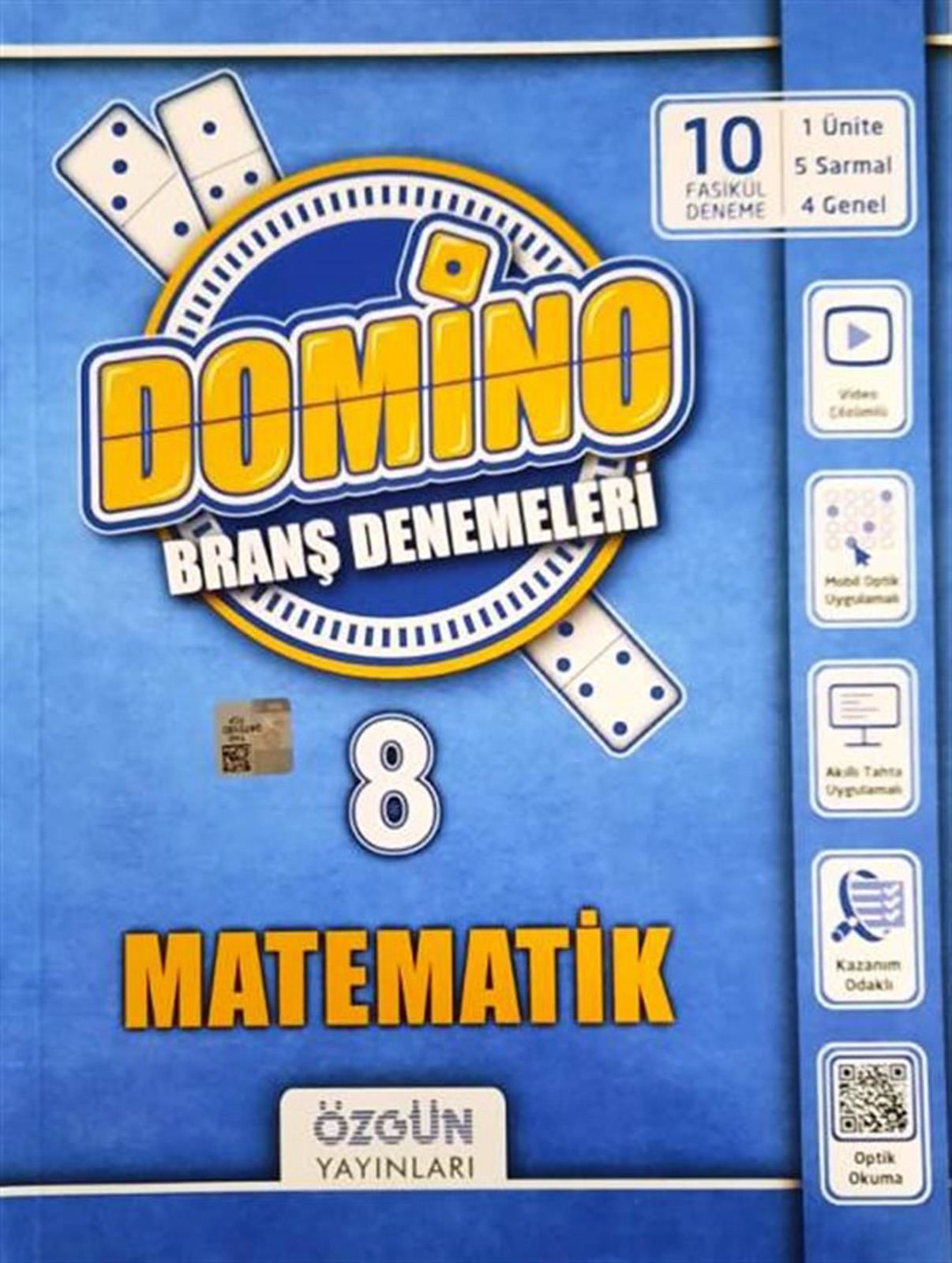 Özgün 8.Sınıf Matematik Domino Branş Deneemeleri