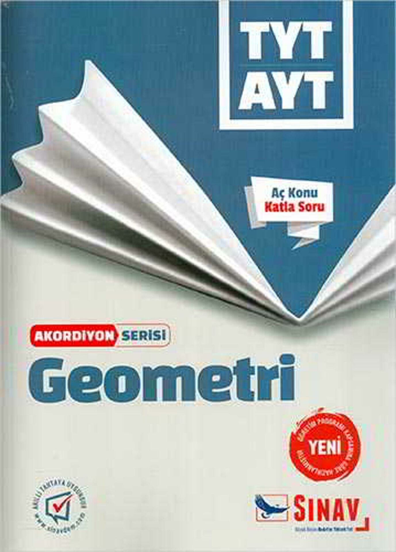 Sınav TYT-AYT Geometri Akordiyon Kitap