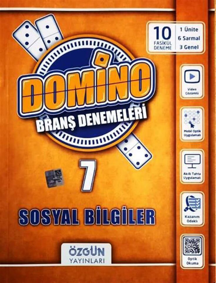 Özgün 7.Sınıf Sosyal Bilgiler Domino Branş Deneemeleri