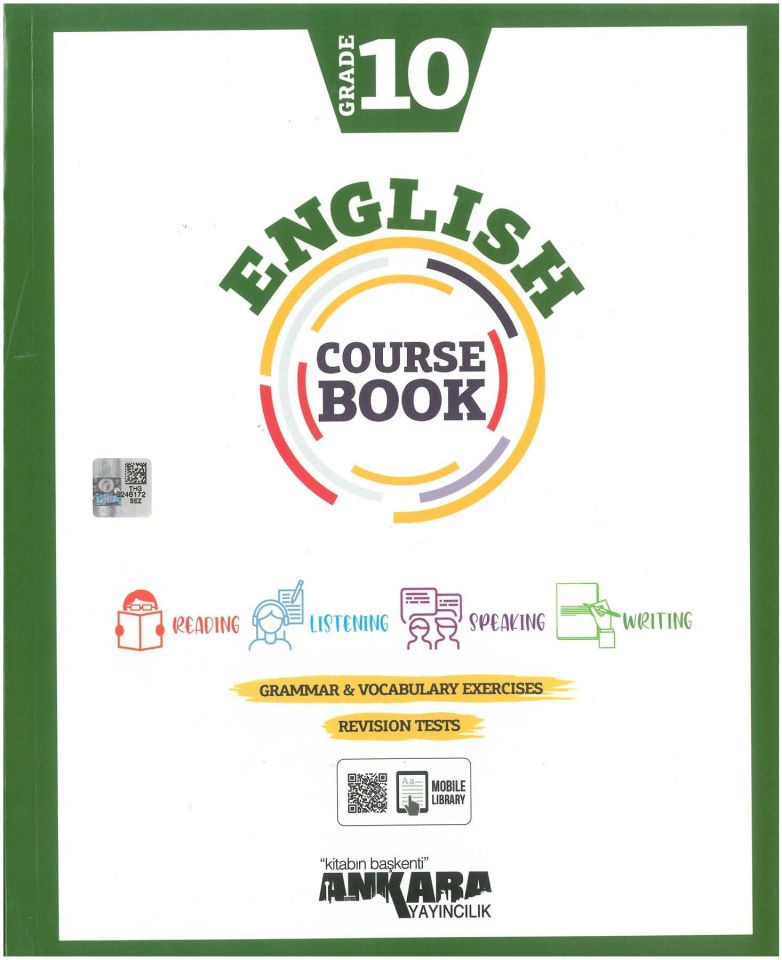 Ankara 10. Sınıf English Course Book