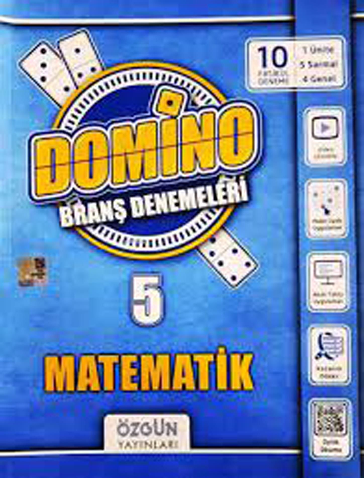 Özgün 5.Sınıf Matematik Domino Branş Deneemeleri